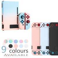 ใหม่สำหรับจอยเกม Nintend Switch เคสมือถืออย่างหนาเคสแบบแยกสำหรับนินเทนโดสวิตช์ NNS ฝาหลัง9สี