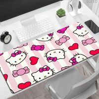 ◇✤  Cute Mausepad Kawaii Hellos Cat Kitties Gaming Accessories Mouse Mats Large Mouse Pad Mousepad Tapis De Souris Desktop Desk Mat