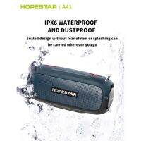 NewHOPESTAR A41/ A21 ลำโพงบลูทูธ เสียงดีเบสแน่น ดังกระหึ่ม กันน้ำระดับ IPX6 (แท้ 100%) บริการเก็บเงินปลายทาง