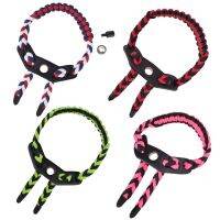 【YD】 1Pc Adjustable Compound Bow Sling 4 Color Wrist Braided Cord Rope for Shoot Shipping