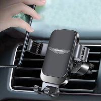 Car Phone Holder For ASTON MARTIN DB9 DB11 DBS DBX V8 Vantage V12 Vantage Air Outlet Clip 360 Degrees GPS Stand Gravity Bracket