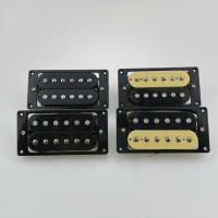 Pickup Gitar Humbucker Pickup Gitar Elektrik 4C ม้าลาย/ชุด Hitam Tersedia