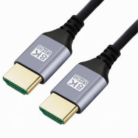 XPE สายเคเบิลสายเล่นเกมรองรับการทำงานร่วมกันกับ Hdmi แบบย้อนหลัง4K 120Hz สายเคเบิลคุณภาพสูง8K Hdmi รองรับชุดไขควงอิเล็คทรอนิกแล็ปท็อป1M/2M/3M อะแดปเตอร์วิดีโอสายเคเบิลอะแด็ปเตอร์ทีวีที่เข้ากันได้กับคริสตัลใส Hd