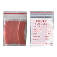 72Pcs/Lot Duo Tac Lace Wig Sided Double Tape Super Strong Adhesive Hair System Extension Strips for Toupees/Lace Wig