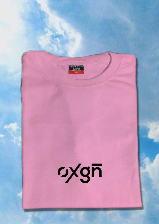 MINIMALIST OXYGEN SHIRT HIGH QUALITY COTTON UNISEX Lazada PH