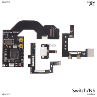 sksbvx สำหรับ NS โอแอล V4 NS Lite ชิป v4.1 rp2040แกนสวิตช์ V4 V5ชุดสีดำชุดที่ถอดเปลี่ยนได้ทั้ง V1 V2คอนโซล