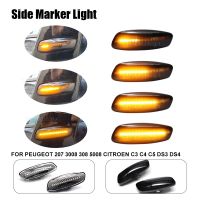 LED Dynamic Turn Signal Light For Citroen C4 Picasso C3 C5 DS4 Peugeot 308 207 3008 5008 Partner Side Marker Lamp Repeater Bulbs  LEDs HIDs