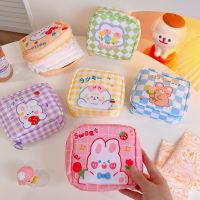 Large Capacity Women Tampon Storage Bag Mini Cute Portable Sanitary Napkin Bag Waterproof Tampon Bag Sanitary Pad Pouch Kawaii