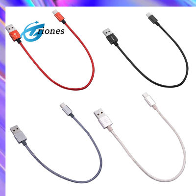 3a สายเคเบิล Usb Type C ชาร์จเร็วสายซิงโครไนซ์สำหรับโทรศัพท์มือถือคอมพิวเตอร์แท็บเล็ต30ซม.