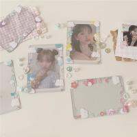 3 Inch Kpop Photocards Laser Transparent Card Binder Film Protector Idol Photo Sleeves Photocard Holder Photo Album Card Sleeve