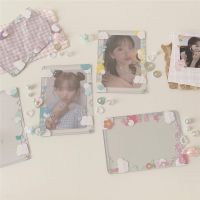 【LZ】 3 Inch Kpop Photocards Laser Transparent Card Binder Film Protector Idol Photo Sleeves Photocard Holder Photo Album Card Sleeve