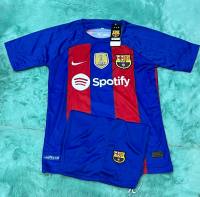 เสื้อกีฬา ทีม BARCA  ปี2023/24 ชุดฟุตบอลผู้ชาย ซื้อครั้งเดียวได้ทั้งชุด (เสื้อ + กางเกง) รุ่นใหม่ล่าสุด ราคาถูก