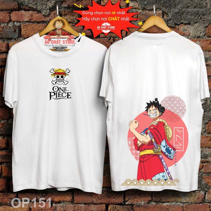 Áo Luffy Wano, thật, One Piece: Đừng bỏ lỡ cơ hội sở hữu chiếc áo Luffy phiên bản mới nhất trong arc Wano, chất liệu thật và thiết kế độc đáo. Điểm cộng cho fan \