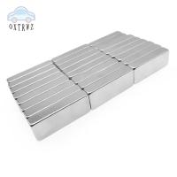 OXTRWZ 10pcs 20X10X2mm แม่เหล็กทรงสี่เหลี่ยมแข็งแรง เงินสีเงิน ที่มีประสิทธิภาพสูง แม่เหล็กถาวรถาวร แม่เหล็กแรร์เอิร์ธแม่เหล็ก NdFeB แม่เหล็กนีโอดิเมียม ตู้เย็นในตู้เย็น