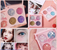 CDE Four-color sequin eyeshadow cream**ของแท้ พร้อมส่ง