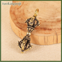 tuokaiguoji 1PC จีนทิเบต handcraft พุทธทองแดงห้าหุ้น dorje Vajra pestle หัตถกรรมเครื่องประดับขนาดเล็ก