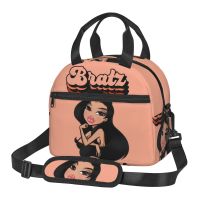 Bratz กระเป๋าใส่ข้าวกลางวันกระเป๋าหิ้วสำหรับผู้ใหญ่,แฟชั่นนักเรียนกระเป๋าสะพายไหล่กระเป๋าเก็บของสำหรับเด็ก