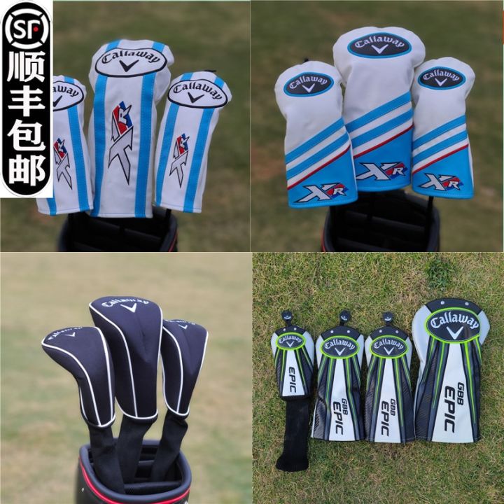 callaway-callaway-no-1ที่คลุมเสาไม้ถุงคลุมหัวไม้กอล์ฟฝาครอบป้องกันปลอกหุ้มหัวไม้กอล์ฟฝาครอบหมวกประตูไข่มุก