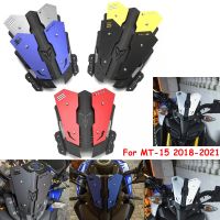 Motorcycle Windshield Windscreen Front Wind Shield Deflector Fairing Cover For Yamaha MT 15 MT 15 MT15 2018 2021