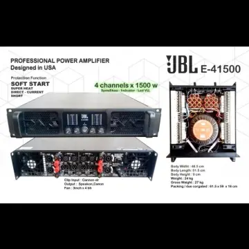 Jbl 2000 best sale watt amplifier