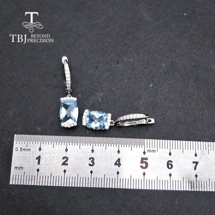 tbj-natural-sky-blue-topaz-4-8ct-real-gemstone-checkerboard-cut-clasp-earring-925-sterling-silver-fine-jewelry-for-women