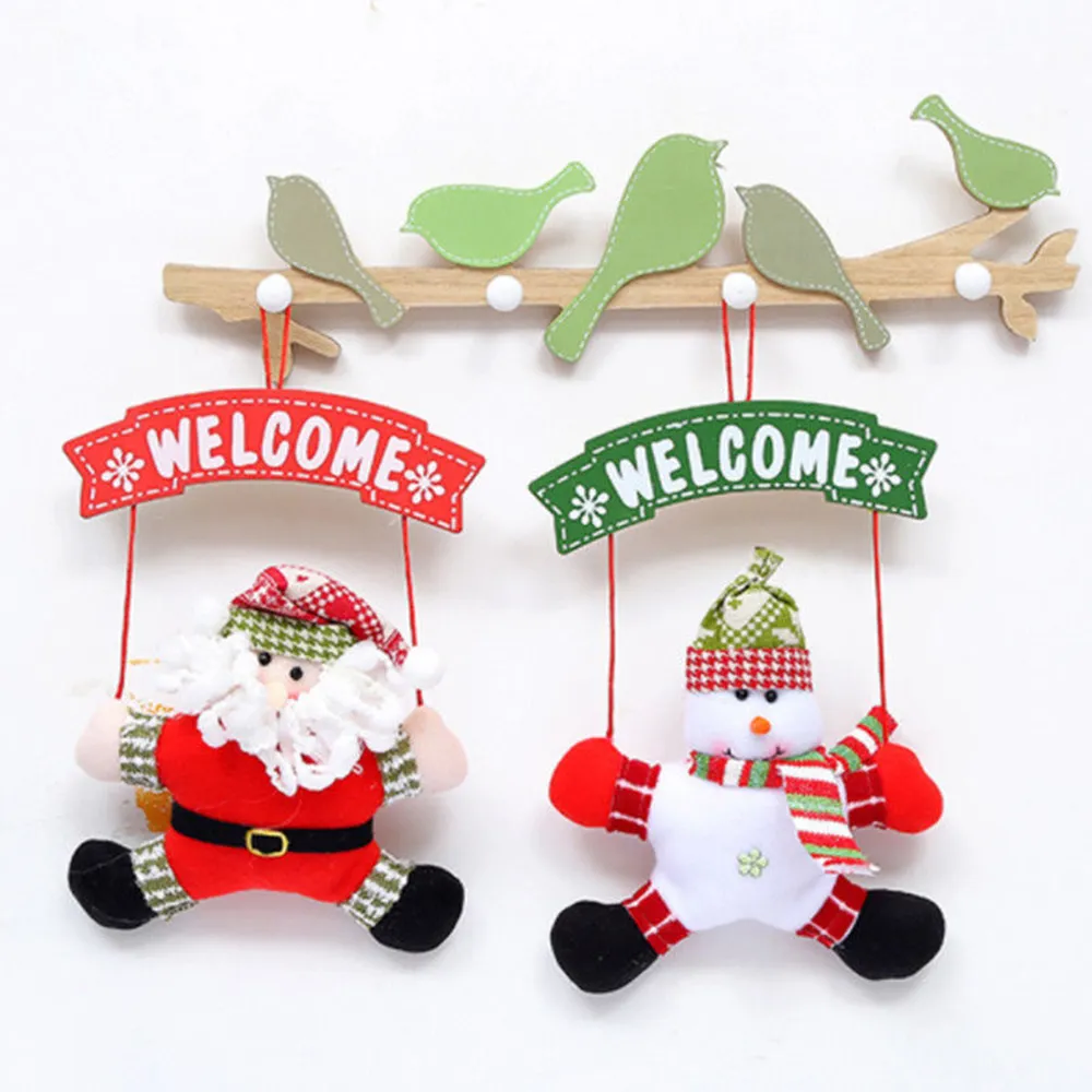 【Ready Stock/on Sale】Santa Claus Door Hanging Christmas Tree Decor Home Ornaments  Xmas Tree Pendant Epidemic Prevention Santa Claus Cute Dog Pendant-COD |  Lazada PH