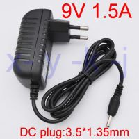 1PCS High quality AC 100V-240V Converter IC power Adapter DC 9V 1.5A 1500mA 13.5W Power Supply EU Plug DC 3.5mm x 1.35mm