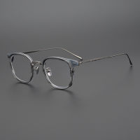 IP Titanium Alloy Optical Glasses Frame Square Men Women Myopia Prescription Eyeglasses Frame Retro Handmade Japan Eyewear