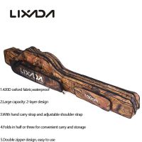 ETXLixada Fishing Bag Fishing Rod Carrier Oxford Fishing Pole Tools Storage Bag Case Fishing Gear Organizer 130/150cm Pesca