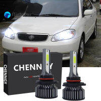 Flightcar ไฟหน้าไฟฉายคาดศีรษะ LED คอมโบสีขาว2000-2006 6000K สำหรับโตโยต้าแอลติส E120ไฟต่ำหลอดไฟ (1คู่)