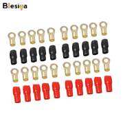 Blesiya 10 Cặp Cáp Kết Nối Đầu Cuối 4 Awg, Phụ Kiện Âm Thanh Ô Tô