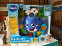 เป่าฟองสบู่ ของเล่นในห้องน้ำรูปปลาวาฬ VTech Bubbles the Learning Whale