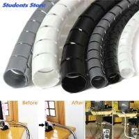 【cw】 for TV 1m 10mm Cable Banding Loom Storage Organizer Wrap Tidy Cord Wire ！