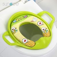 【CC】 Baby Child Safety Toilet Training Seats Soft Kids Potty Handles Urinal Cushion Pot