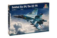 พลาสติก โมเดล ประกอบ italeri สเกล 1/72 SUKHOI SU-34/SU-32 FN