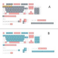 ~ Ez ปุ่มกดคีย์บอร์ด PBT 139 คีย์ XDA สําหรับคีย์บอร์ด Mechanical DZ60 RK61 64 GK