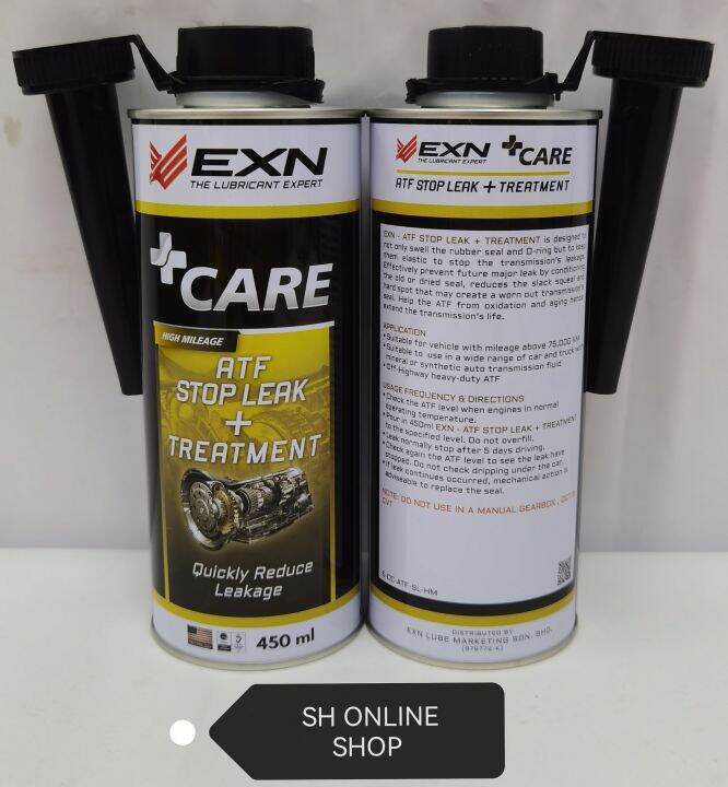 EXN Care Automatic Transmission Stop Leak & Treatment (High Mileage