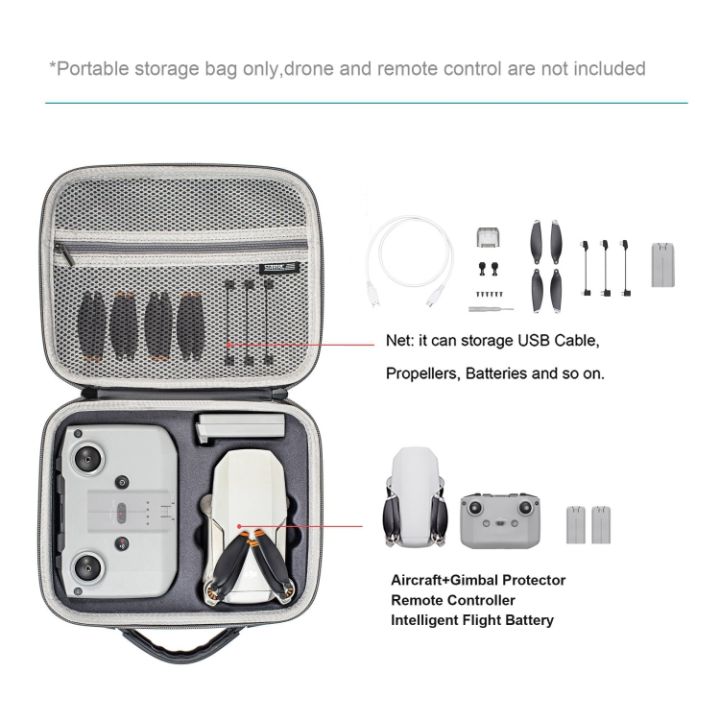 สำหรับ-dji-mini-2-mini-2-se-startrc-กระเป๋าสะพายกันน้ำถุงเก็บของกระเป๋าถือ