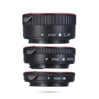 Andoer Macro Extension Tube Set 3-Piece 13mm 21mm 31mm Auto Focus Extension Tube Rings for Camera Body and Lens of 35mm SLR Compatible for Canon all EF and EF-S Lenses