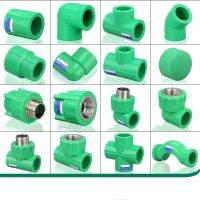 ☋△✌ High quality 4 points 6 points 20ppr Water Pipe Joint Heated Fusion Water Heater Water Valve Valves Household Fittings