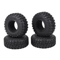 4PCS 118MM 2.2 Rubber Tires Wheel Tyres for 1/10 RC Crawler Car Axial Wraith SCX10 Capra Traxxas TRX4 TRX6 D90