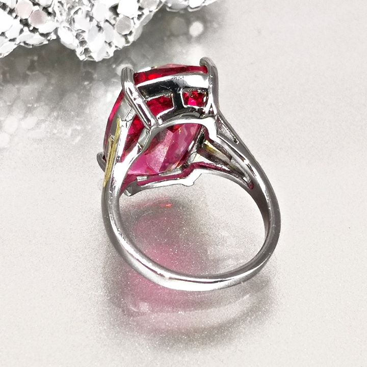 dreamcarnival1989-luxury-love-ring-for-women-shiny-fuchsia-cubic-zirconia-wedding-engagement-trendy-jewelry-wholesales-wa11905fu