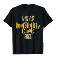 Invisibility Cloak Geek Book Movie Lover Tshirt T Tees Designer Cool Comics Mens