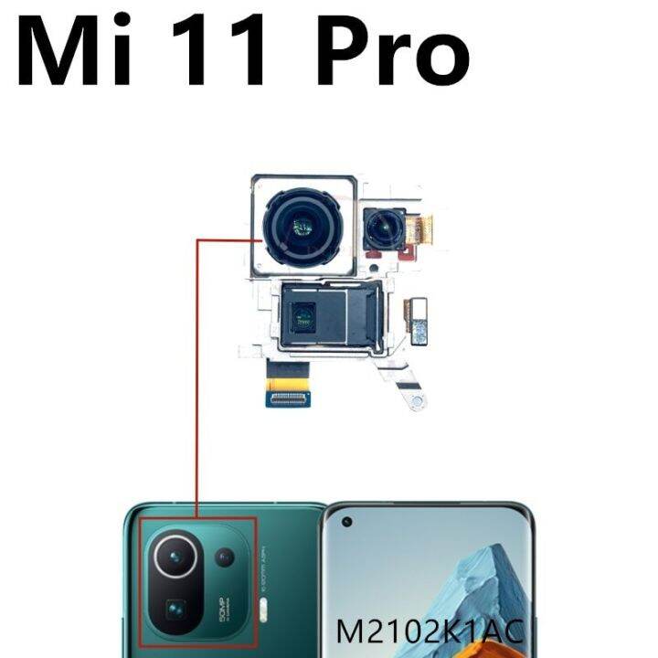 กล้องด้านหลังสําหรับ-xiaomi-mi-11-pro-ultra-front-frontal-selfie-หันหน้าไปทางด้านหลังกล้องหลักขนาดใหญ่โมดูล-flex-cable-อะไหล่ทดแทน