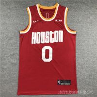 NBA Jersey Houston Rockets No. 0 Westbrook Sports Retro Classic Edition Red 4Elg