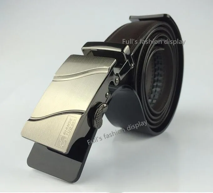 Hot sale 10pcs Black Clear Acrylic Belt Display Stand Waistband Stand