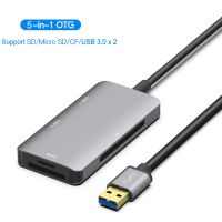 ❁◘❒ USB 3.0 SD SDHC CF Compact Flash TF MicroSD Card Reader USB3.0 U Flash Disk Drive Mouse OTG for Macbook Laptop Notebook PC 5in1