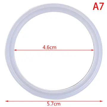 50Pcs Silicone O Ring Seal Sealing Gasket 3Mm X 8Mm X 2.5Mm & 30Pcs 2.5Mm X  6.5Mm X 2Mm Rubber O Rings for Fishing