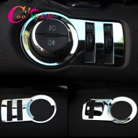 Stainless Steel Car Headlight Lamp Switch Decoration Trim Sticker For Chevrolet Cruze Sedan Hatchback 2009 - 2014 Accessories