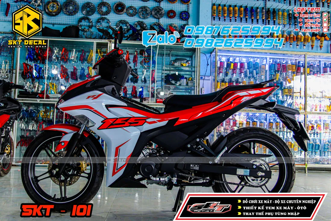 YAMAHA Exciter 155 VVA 2021 Phiên bản cao cấp Trắng đỏUy Vlog  YouTube